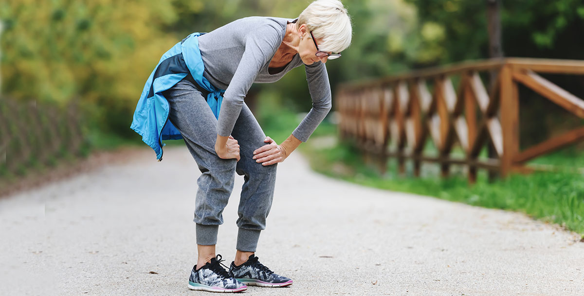 woman with central post stroke pain