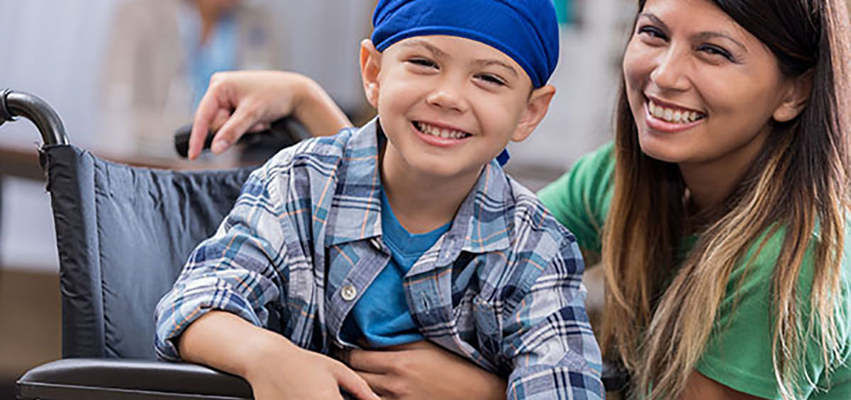 child after surgery for Head/Neck/Skull Base Disorders